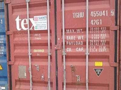 Container 40 Pés Dry TGHU455041-0