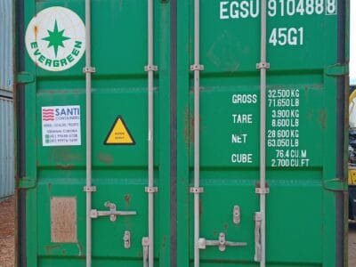 Container 40 Pés HC (12 metros) EGSU910488-8