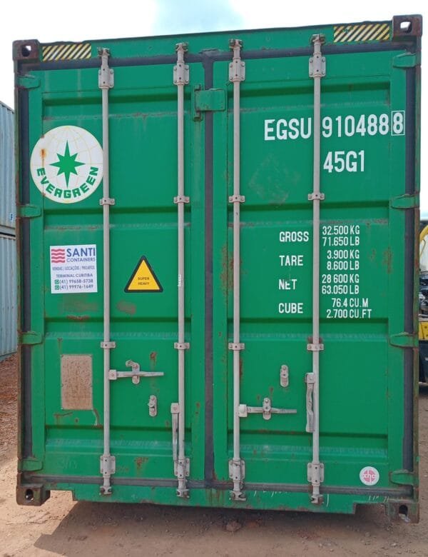Container 40 Pés HC (12 metros) EGSU910488-8