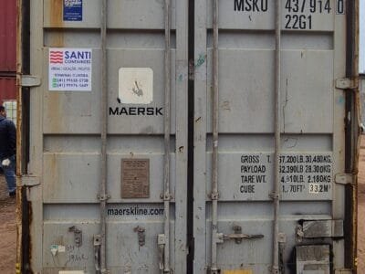 Container 20 Pés Dry (6 metros)MSKU437914-0