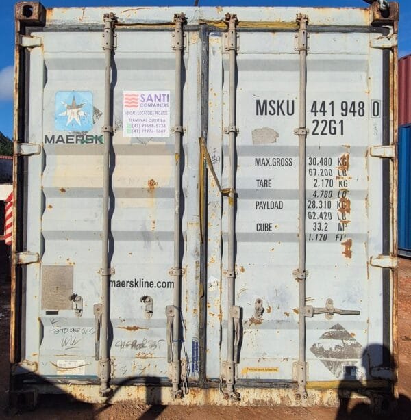Container 20 Pés Dry (6 metros)MSKU441948-0