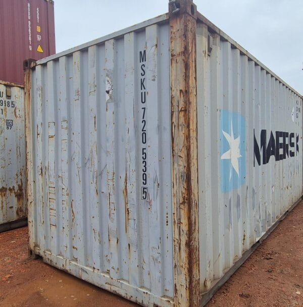 Container 20 Pés Dry (6 METROS) MSKU720539-5 - Imagem 3