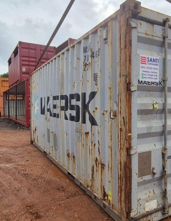Container 20 Pés Dry (6 metros)MSKU708466-8 - Imagem 2
