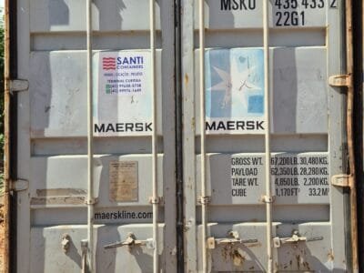 Container 20 Pés Dry (6 metros)MSKU435433-2