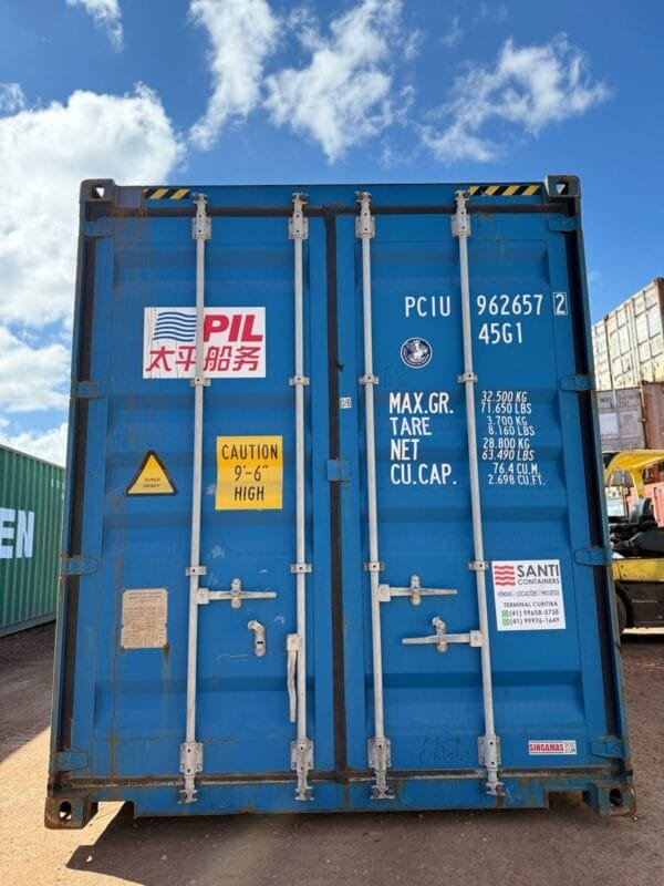 Container 40 Pés HC (12 metros) PCIU962657-2