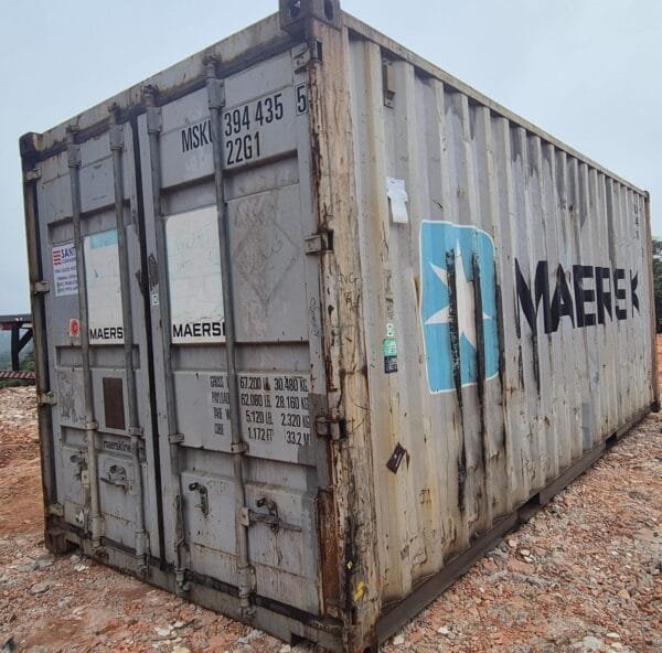 Container 20 Pés Dry (6 metros) MSKU726596-4 - Imagem 6
