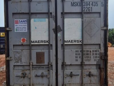 Container 20 Pés Dry (6 metros) MSKU394435-5