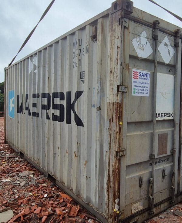 Container 20 Pés Dry (6 metros) MSKU390786-0 - Imagem 6
