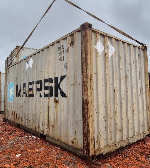 Container 20 Pés Dry (6 metros) MSKU390786-0 - Imagem 3