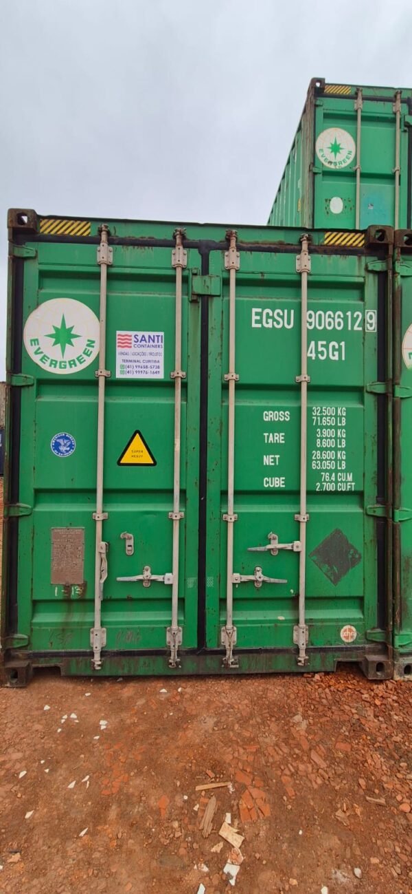 Container 40 Pés HC (12 metros) EISU906612-9