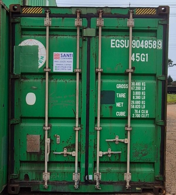 Container 40 Pés HC (12 metros) EISU904858-9