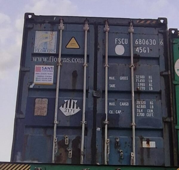 Container 40 Pés HC (12 metros) FSCU680630-6