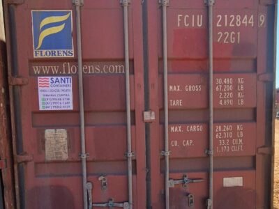 Container 20 Pés Dry (6 metros) FCIU212844-9