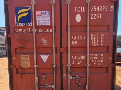 Container 20 Pés Dry (6 metros) FCIU254398-5