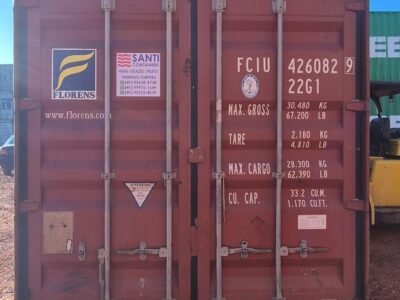 Container 20 Pés Dry (6 metros) FCIU426082-9