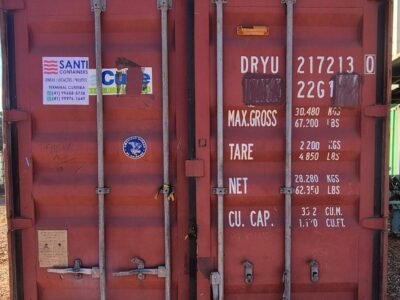 Container 20 Pés Dry (6 metros) DRYU217213-0