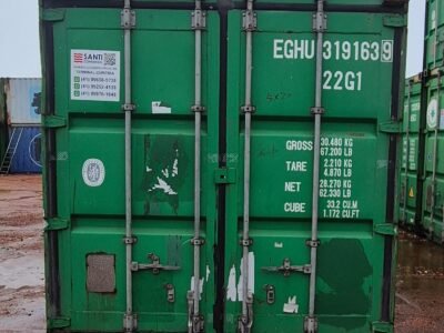 Container 20 Pés Dry (6 metros) EGHU319163-9