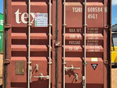 Container 40 Pés HC  (12 metros) TGHU608584-6