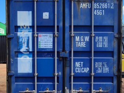 Container 40 Pés HC  (12 metros) AMFU852661-2