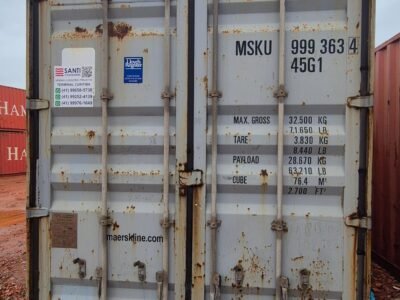 Container 40 Pés HC  (12 metros) MSKU999363-4