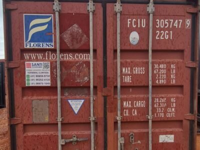 Container 20 Pés Dry (6 metros) FCIU305747-9