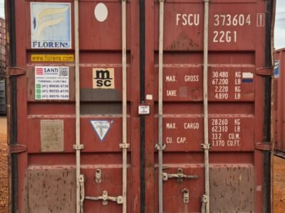 Container 20 Pés Dry (6 metros) FSCU373604-1