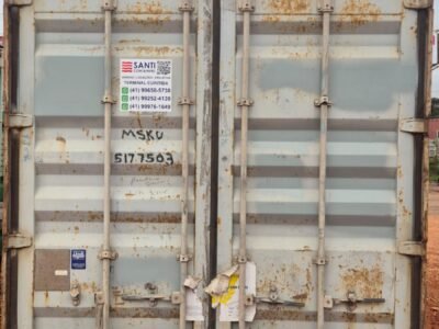 Container 20 Pés Dry (6 metros) MSKU517750-3