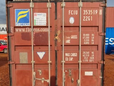 Container 20 Pés Dry (6 metros) FCIU353519-8