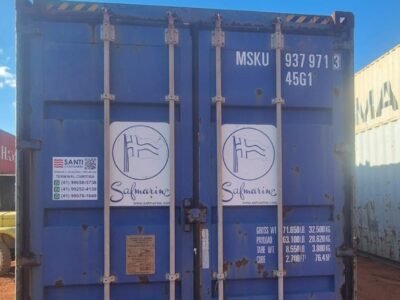 Container 40 Pés HC  (12 metros) MSKU937971-3